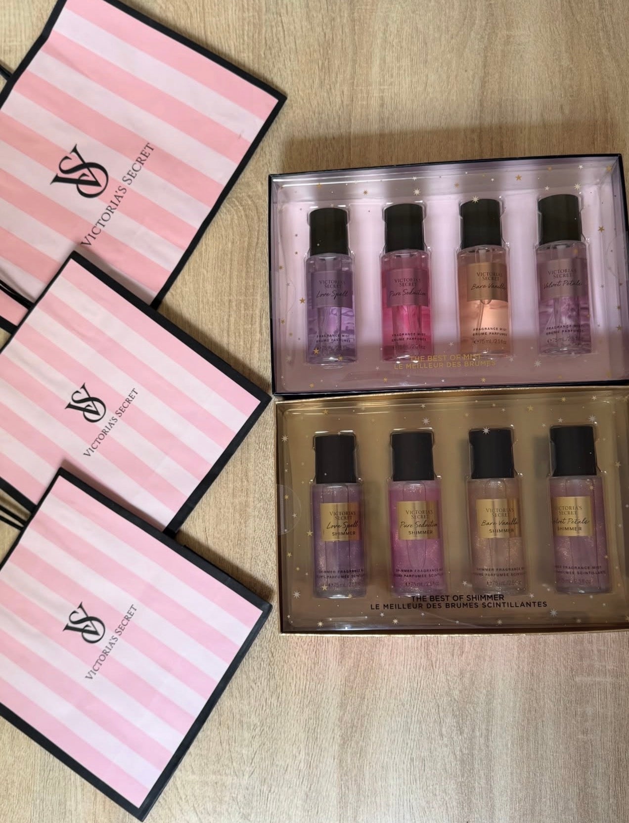 2 packs victorias secret
