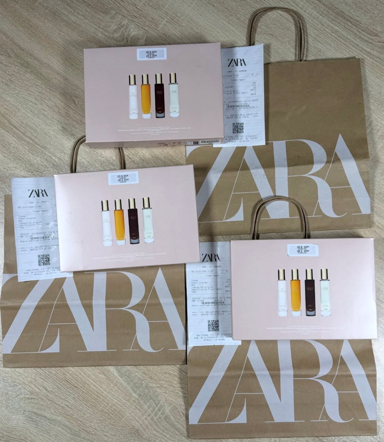 Collection Parfum Zara