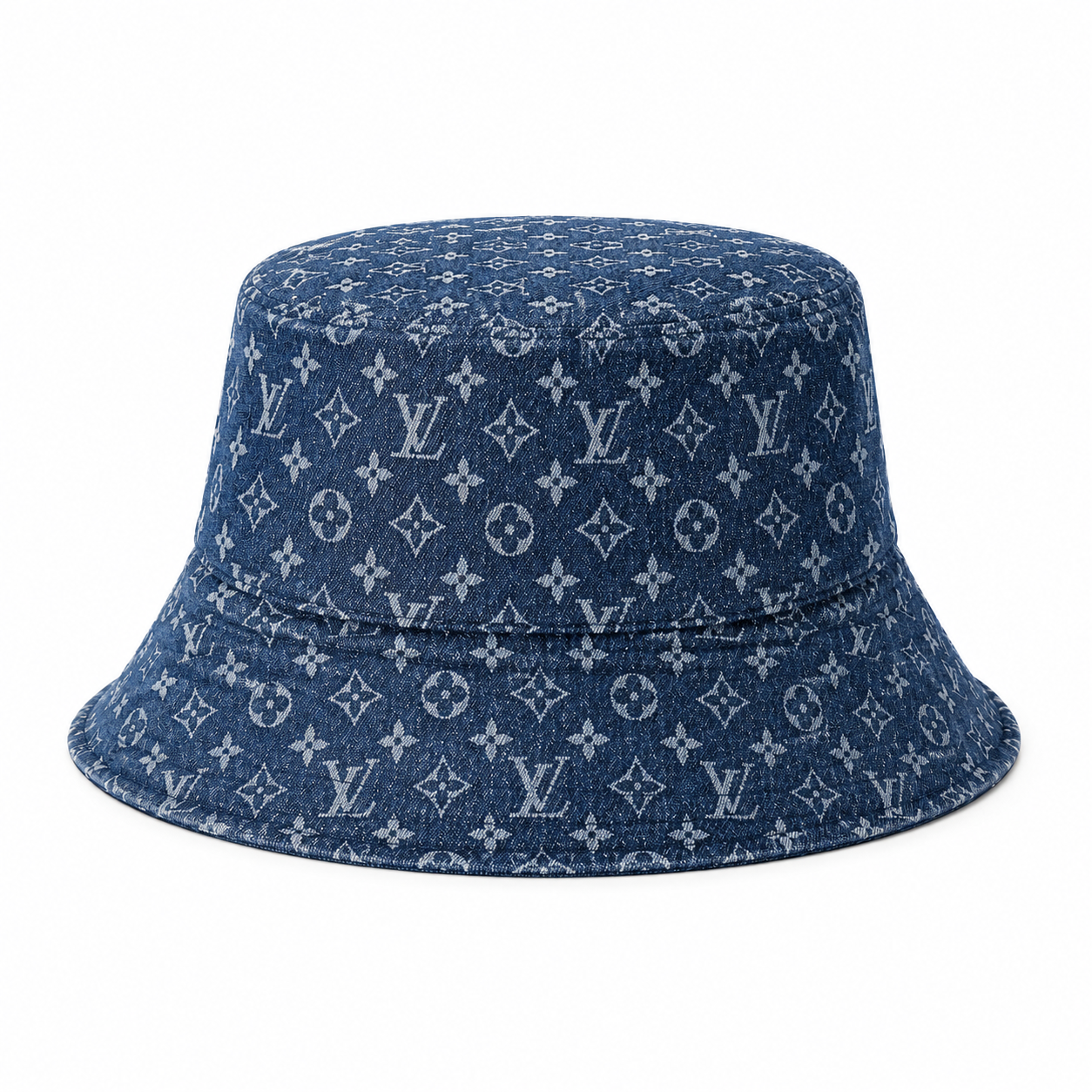 Louis Vuitton Denim Monogram Bucket Hat