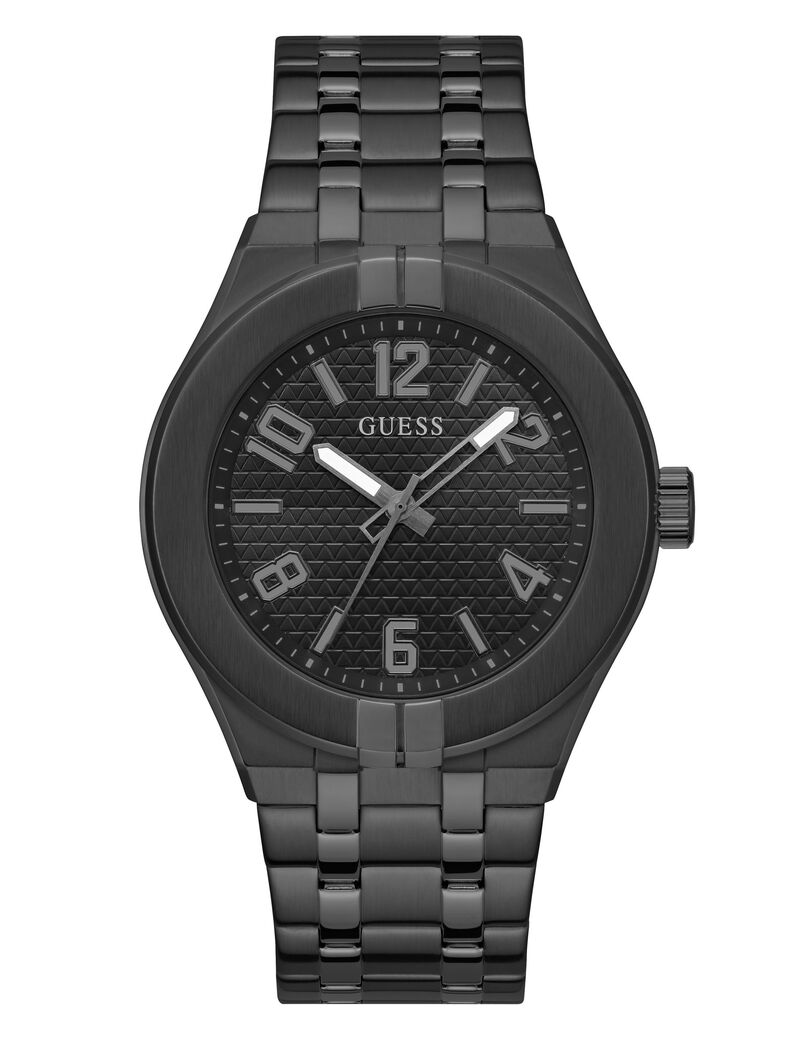 Guess Phantom Black Steel Watch