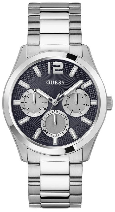 Guess Silver Edge Multi-Function Watch