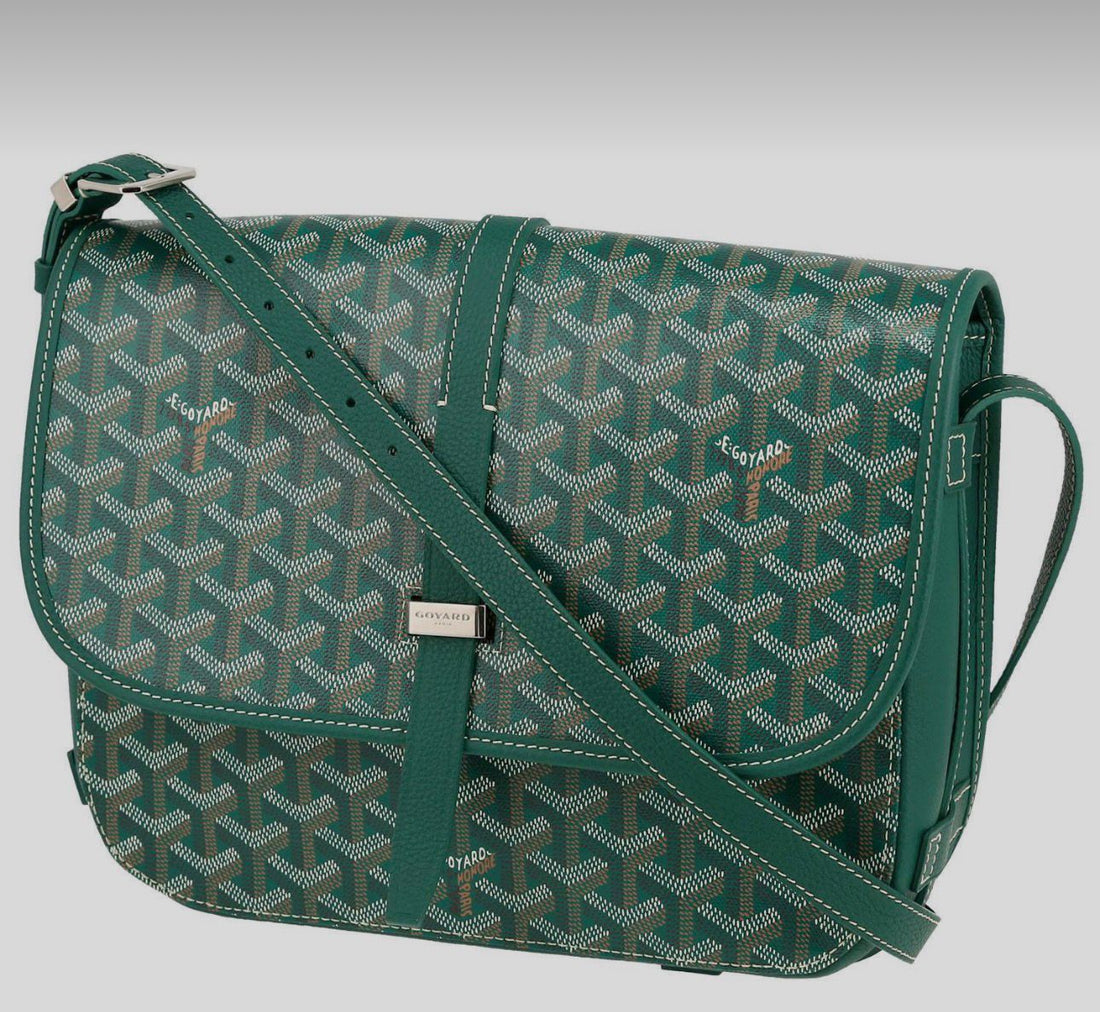 Goyard Emerald Signature Messenger Bag