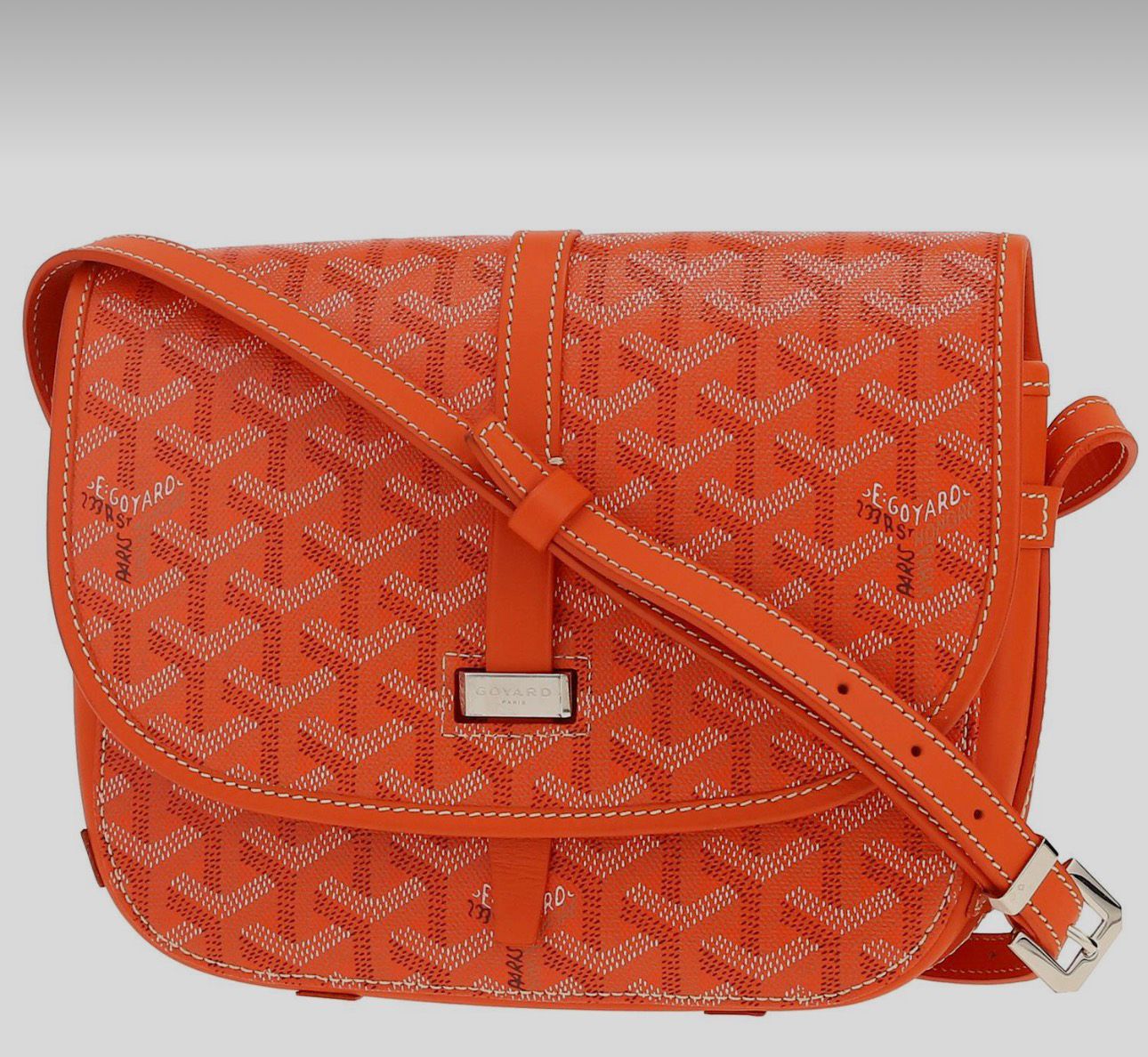 Goyard Sunset Orange Messenger Bag