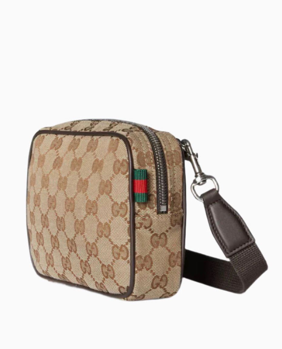 Gucci GG Canvas Mini Crossbody Bag
